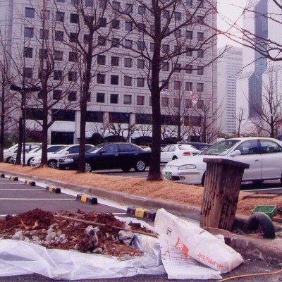 한국전력본사(삼성동) 누수 공사 현장